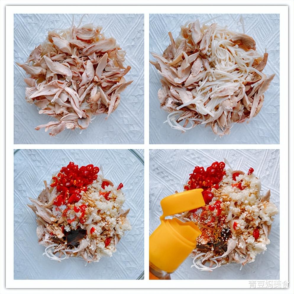 金针菇|夏天食欲差，试试这道凉拌菜，低脂低热量，清爽不油腻，好吃开胃