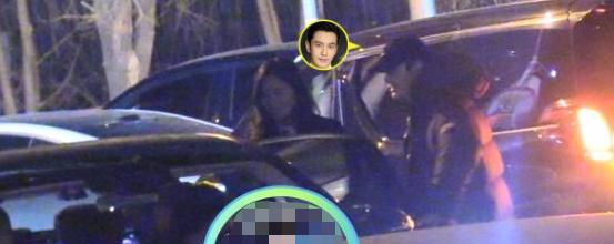 黄晓明|黄晓明被女制片车咚!坐腿环抱贴面吻别,女方身家过亿疑未离婚