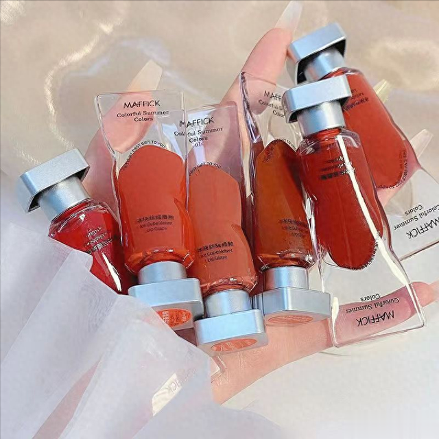 韩国小众ins风油画口红唇釉，学生平价哑光雾面彩妆