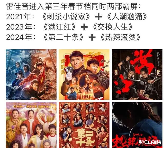 雷佳音春节档霸屏,两部电影一起上,年轻时的劣势却成了加分项