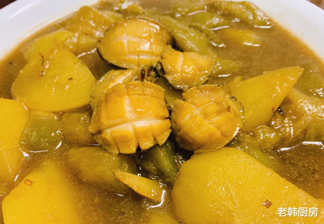 鲍鱼|鲍鱼炖茄子的家常做法,软糯可口,味道鲜美,营养丰富,做法简单