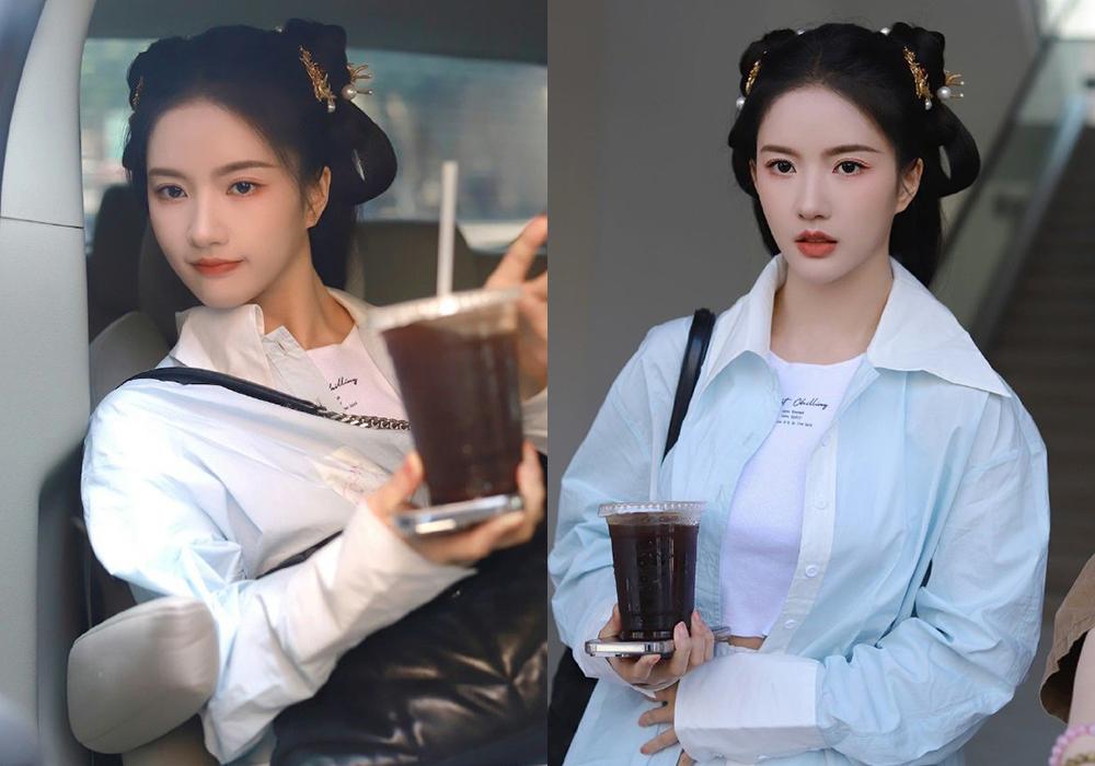 吴谨言|于正古装新剧开机,吴谨言美出新高度,服化道却被吐槽,像厨师帽