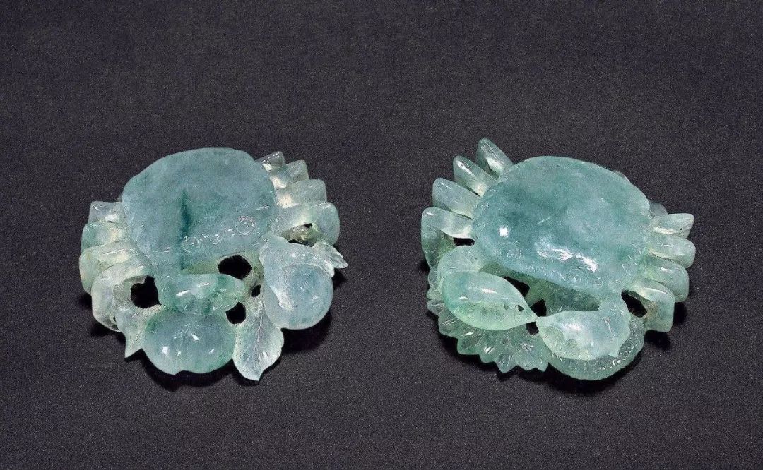 聊一聊翡翠螃蟹雕件