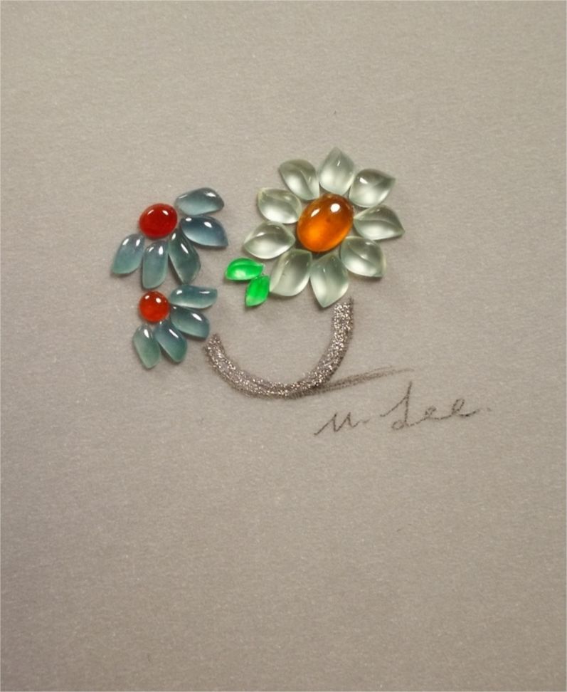 【繁花似锦觅安宁】— 花仙子的翡翠戒指