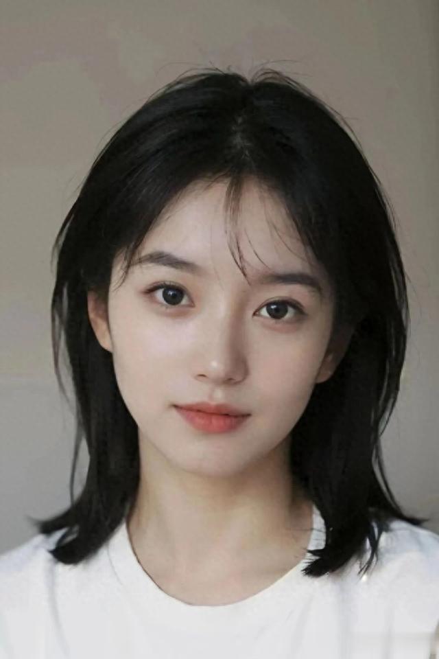 减龄瘦脸发型来了，齐下巴长度就是美，可微扣可卷可直