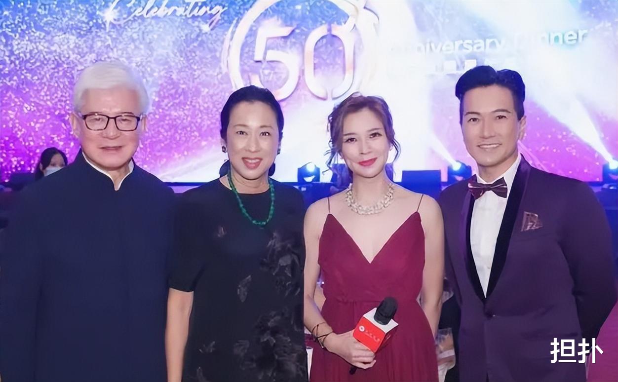 罗康瑞公司举办50周年庆,朱玲玲戴祖母绿出席,百亿家产将给继女