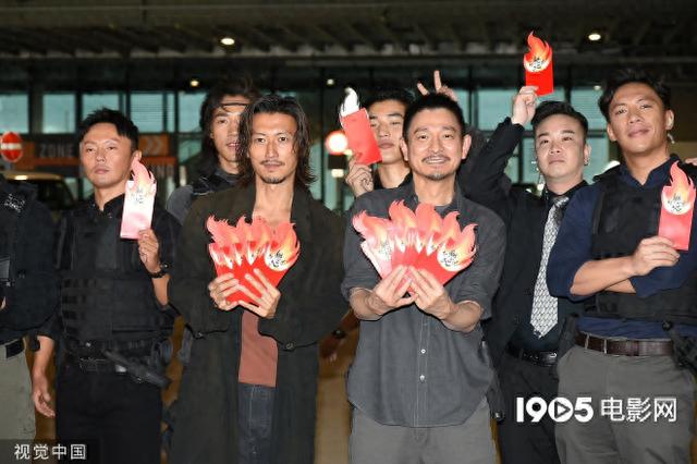 《怒火漫延》开机 刘德华谢霆锋此沙等主创亮相