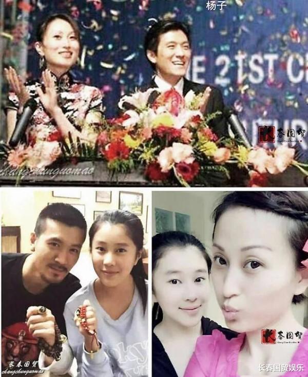 杨海润|杨子和大女儿罕见同框,21岁杨海润清纯甜美遗传父母好基因