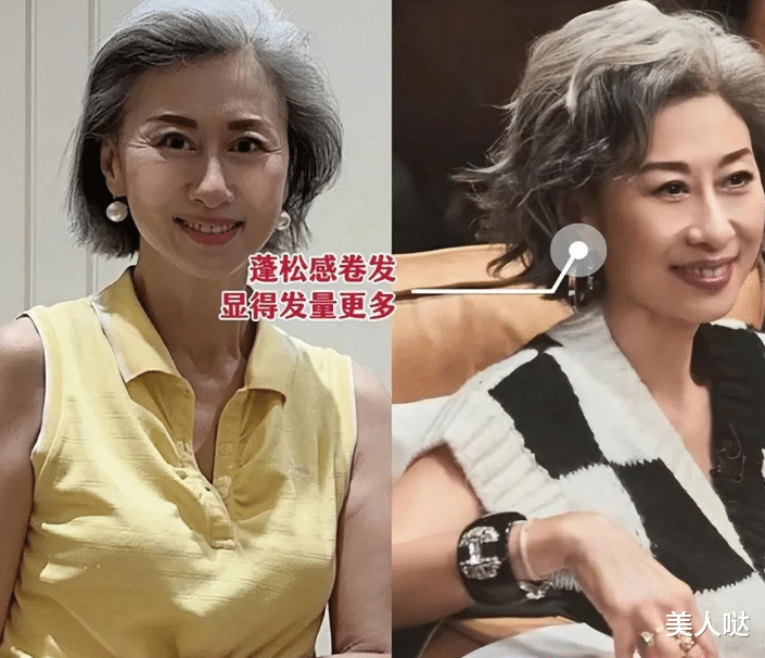 62岁叶倩文亲自示范：白发不染黑，不穿老年装，到老都优雅
