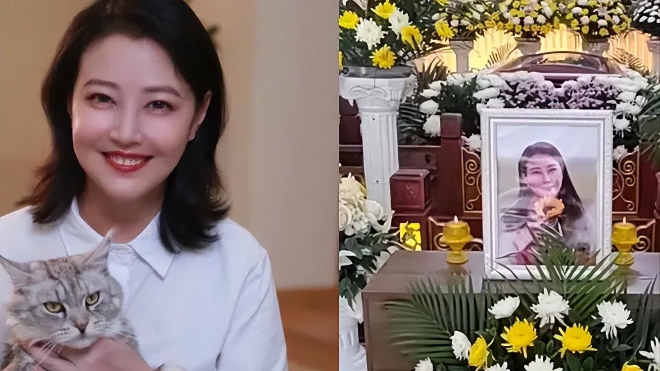 周海媚灵堂曝光，遗体被花海包围，大厅屏幕上播放她生前经典角色