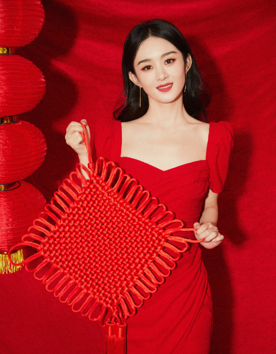 赵丽颖|赵丽颖胶原蛋白满满,展现温婉端庄美