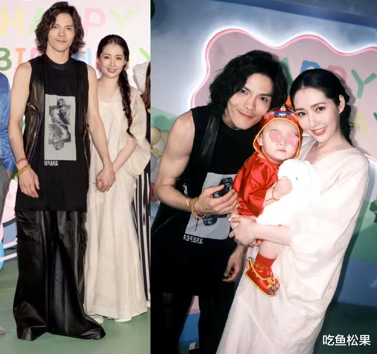 |向佐郭碧婷为二胎办周岁宴,向太心情特别好!穿亲子装场面温馨