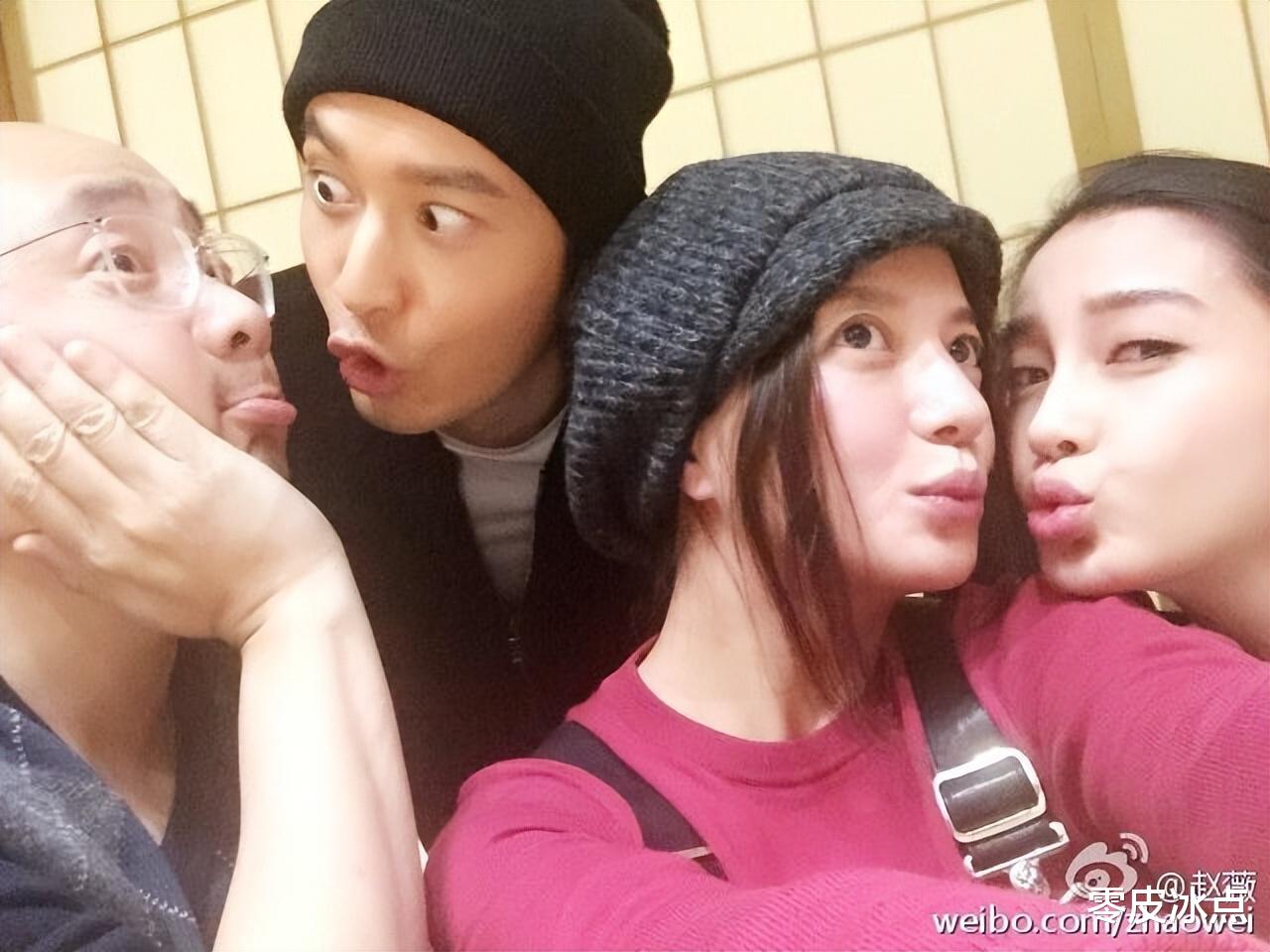 黄晓明新欢未婚却带娃，侧脸神似赵薇，网友：难怪杨颖死守抚养权