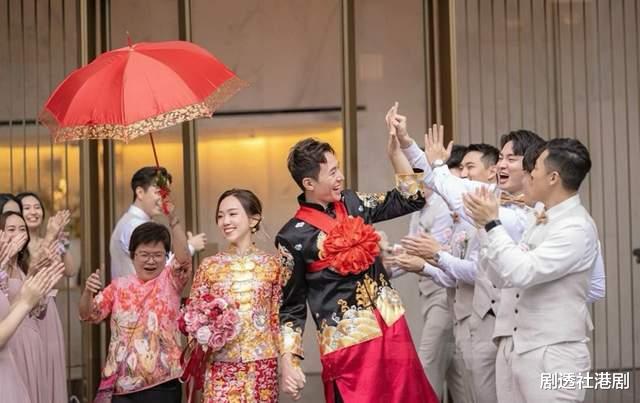 恭喜!TVB知名富二代大婚,自曝想和妻子生五个小孩