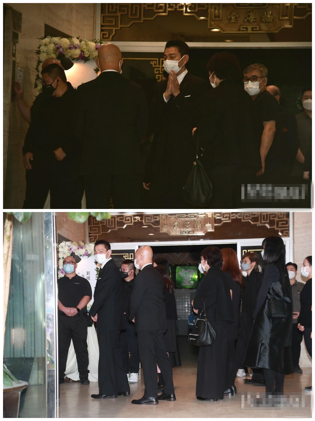 刘德华带妻女现身父亲葬礼穿着被说不尊重逝者，像参加演讲