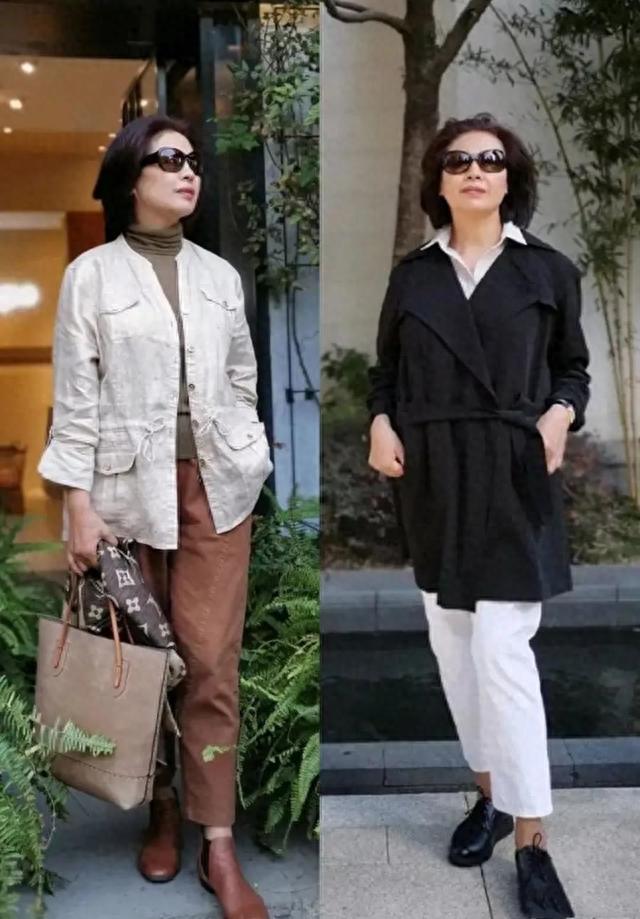 看了刘雪华和归亚蕾,我才发现:女人直面衰老,比刻意扮嫩更优雅