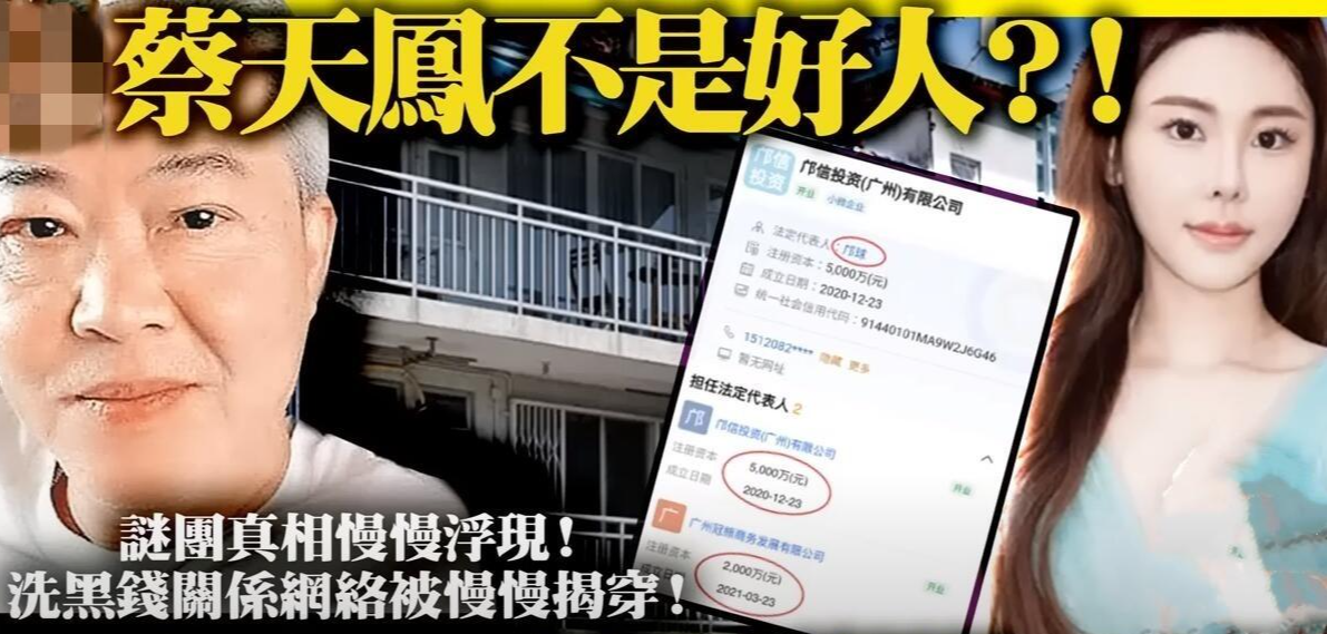 蔡天凤|香港名媛蔡天凤的事情,却出现了转折
