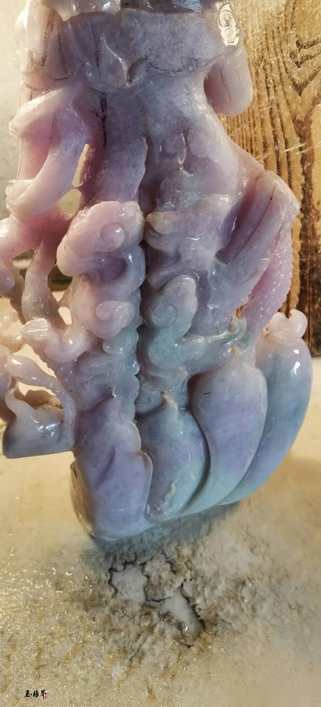 翡翠|千万级翡翠观音,翡翠牛人经典返工力作!