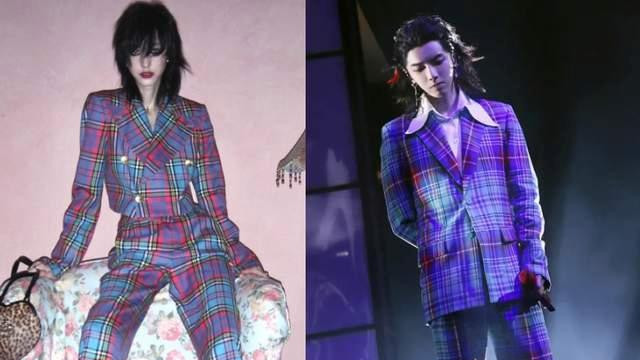 华晨宇王悦伊高调秀恩爱，两人穿情侣装、戴情侣口罩，细节好浪漫