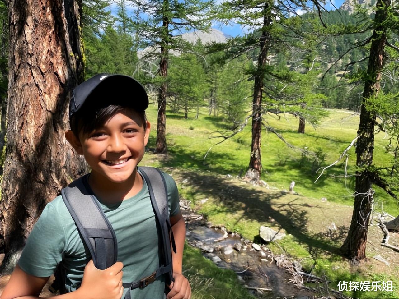 诺一|刘烨12岁儿子近照曝光，诺一长大更帅了，身高超优越像爸爸