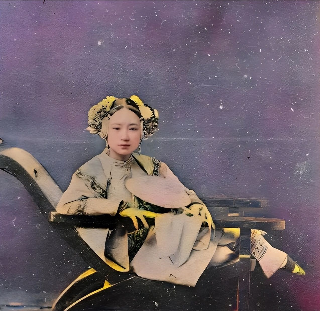 晚清时期的女子长什么样?一组修复的上色高清老照片带你看看 - 历史资