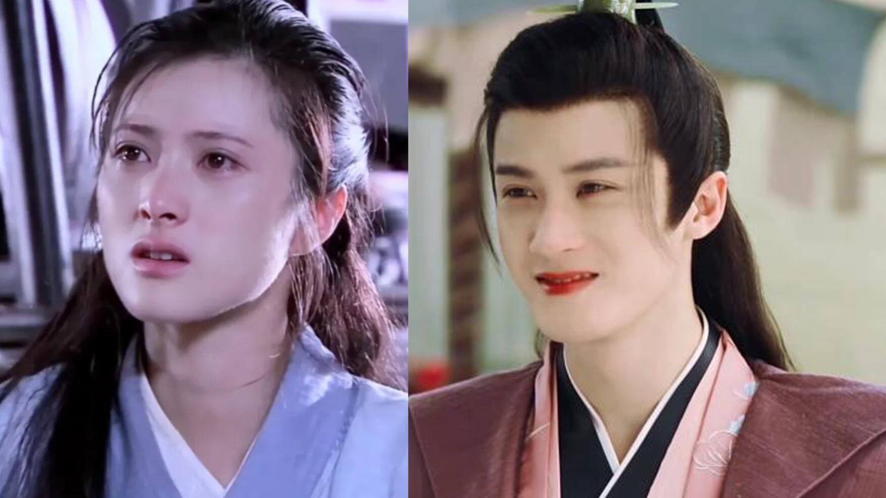 原来男女演员也能撞脸，像异父异母的亲兄妹，本人见了都要愣三秒