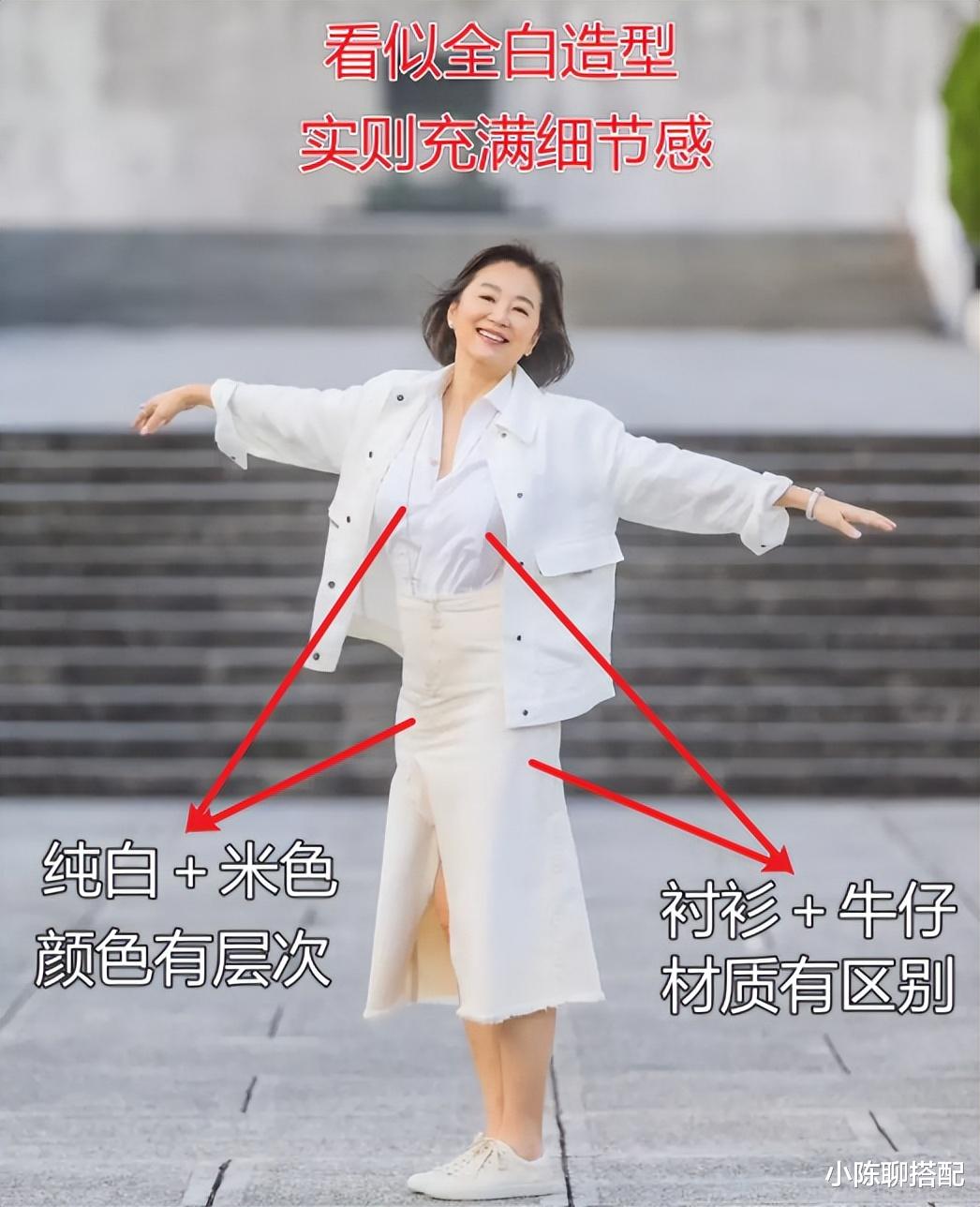 外套 等你老了，穿衣打扮一定要多注重发型和配色，会美得更体面大方