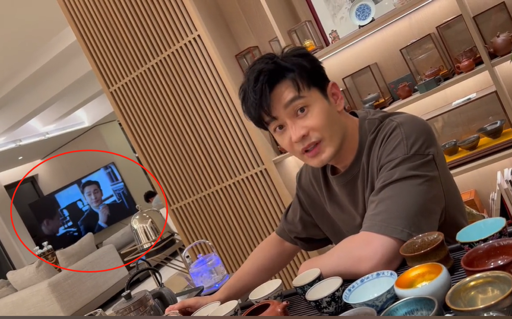 黄晓明豪宅内景曝光，古董级别紫砂壶摆满墙，知情人：还有更贵的