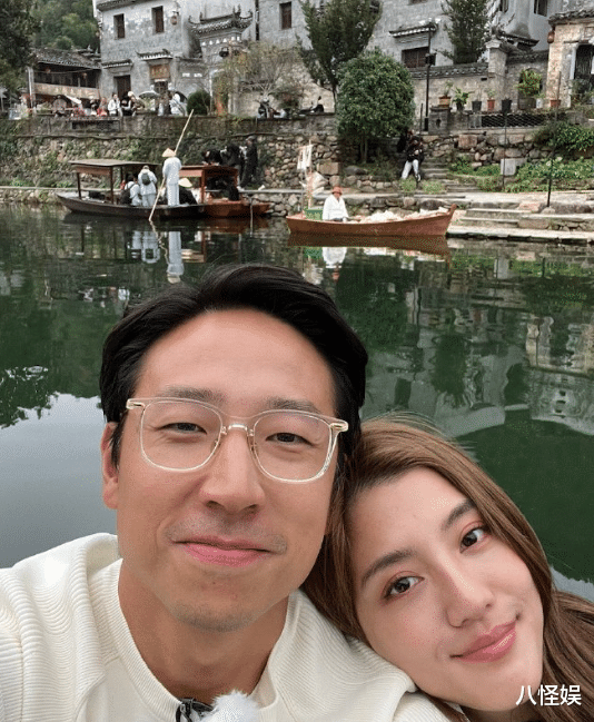 吴千语随老公国外度假被拍,素颜被指一脸男星,网友直呼太像林峯