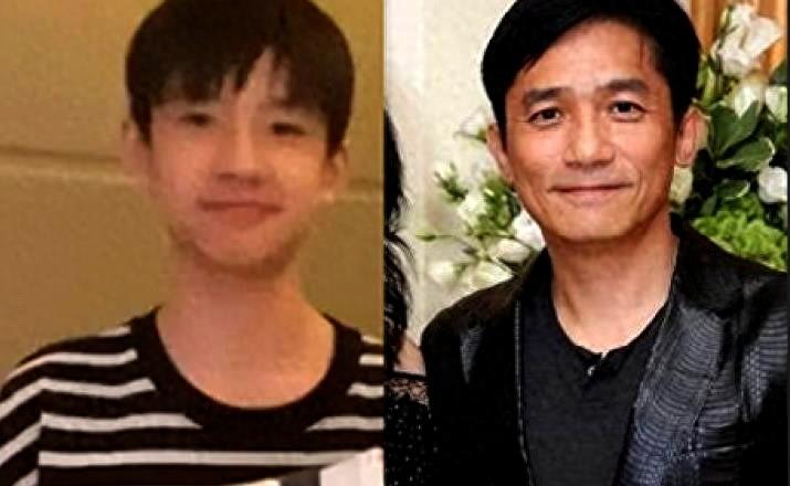 董洁停工陪儿子照片,被指长相神似梁朝伟,连时间线也都对得上!