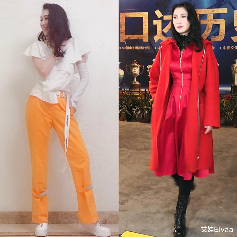 看到57岁都不老的林芳兵，才明白：中年女人，发型和穿衣决定气质