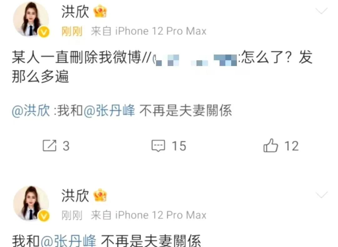 北美|洪欣张丹峰又合体,吃相太难看