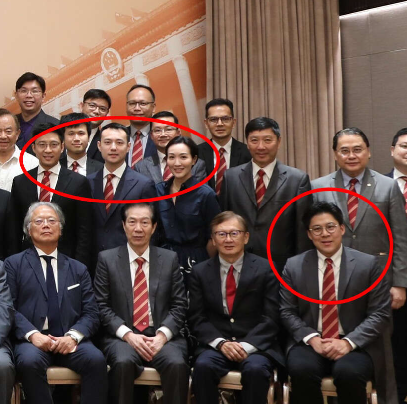 霍英东家族聚会照曝光,霍启刚坐第一排尽显地位,霍思纬令人惊艳