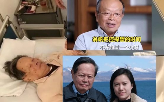 ?曝杨振宁疑病危！学术界为其祈祷，翁帆24小时悉心照料，遗产到手