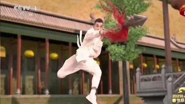 |2023春晚，赵文卓武术表演很精彩，脱口秀的演员也来了
