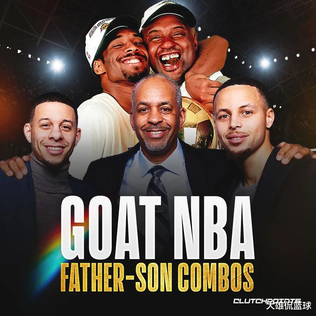 卸妆|美媒列出了NBA历史上最伟大的8组子承父业的家族篮球