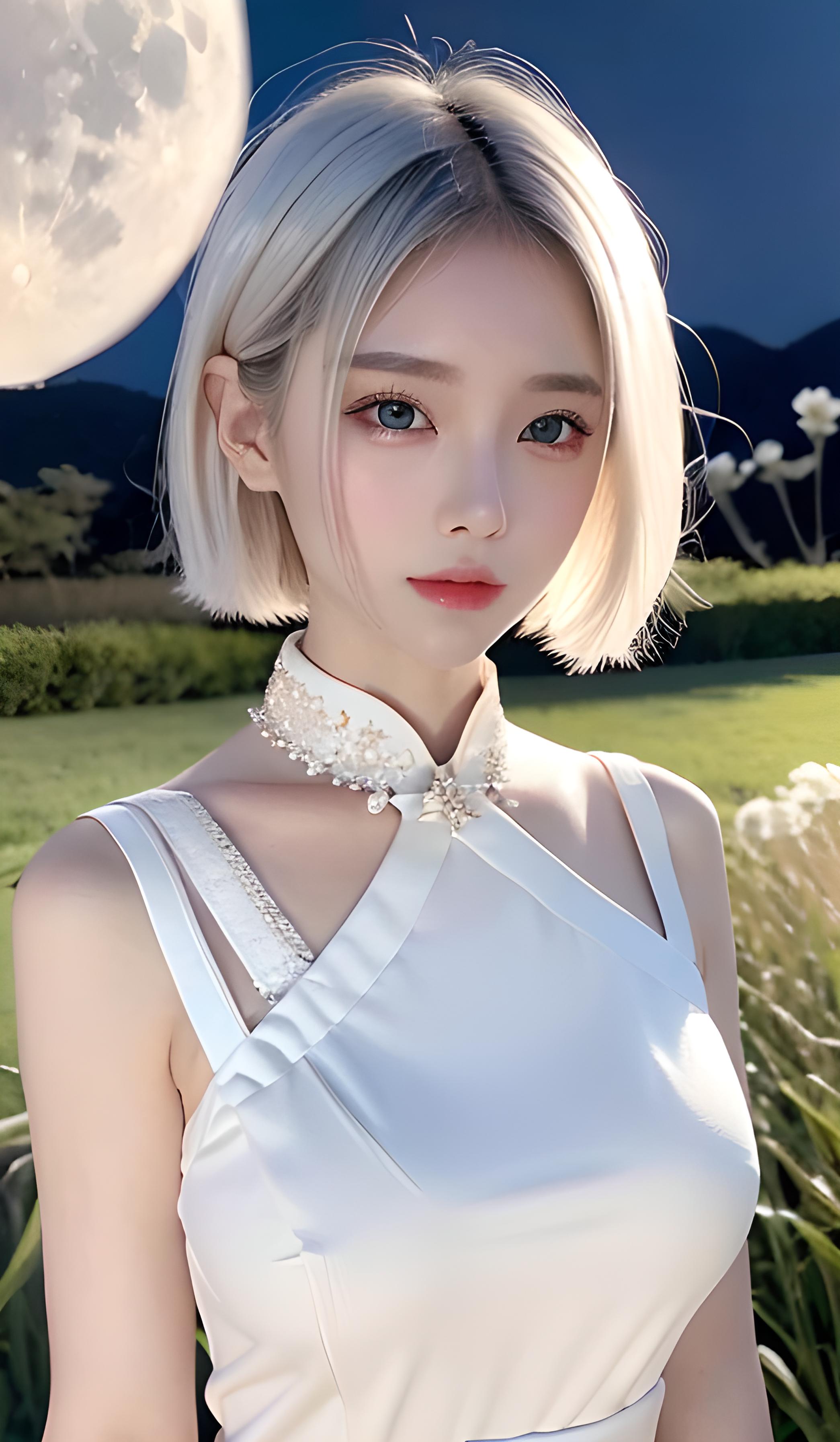 旗袍 短发旗袍新晋女神，完美诠释东方韵味！