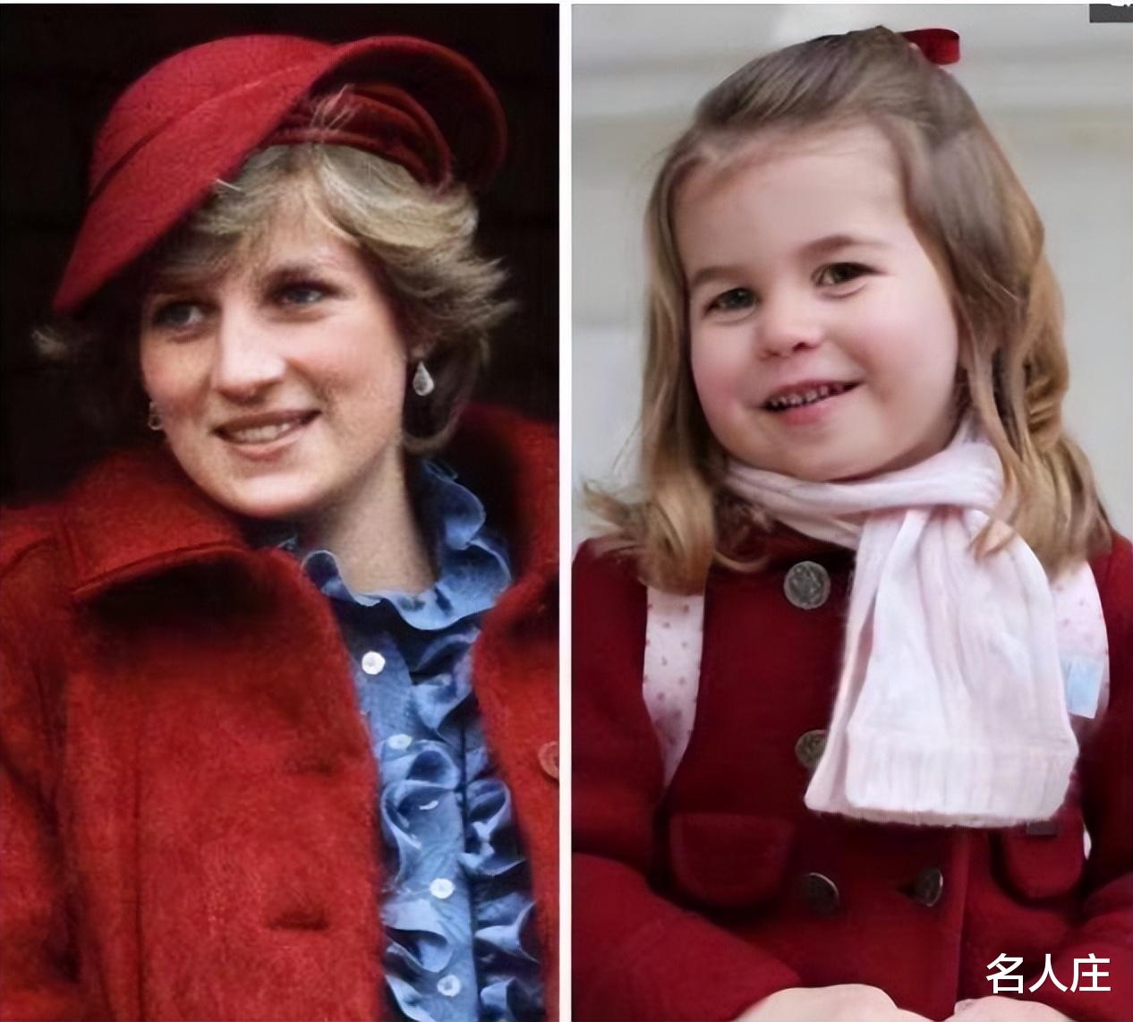 夏洛特|夏洛特:一双蓝眼睛,神韵像极了女王,一个人身上有三代人的影子