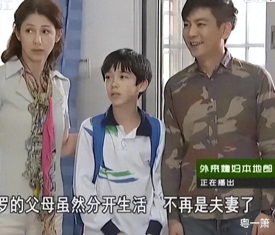 广东演员徐若琪的全家福,妻子高宇比戴安娜还美,儿子今年16岁