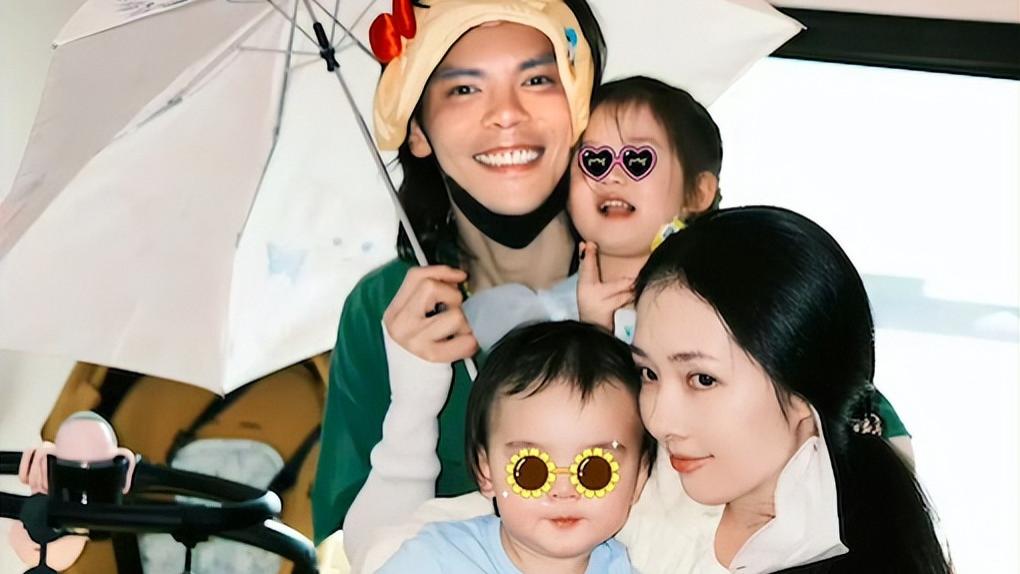 郭碧婷基因可惜了，儿子不像自己像向华强，从小面相就是狠角色！