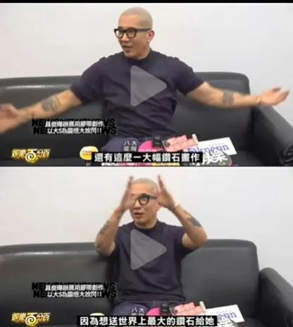 具俊晔画展3瓜！和S妈亲密合照，大S低调露面，一幅钻石画惹争议