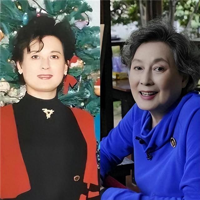 中老年女人:为什么劝你别穿艳色、烫小卷?看萨日娜、向梅就知道