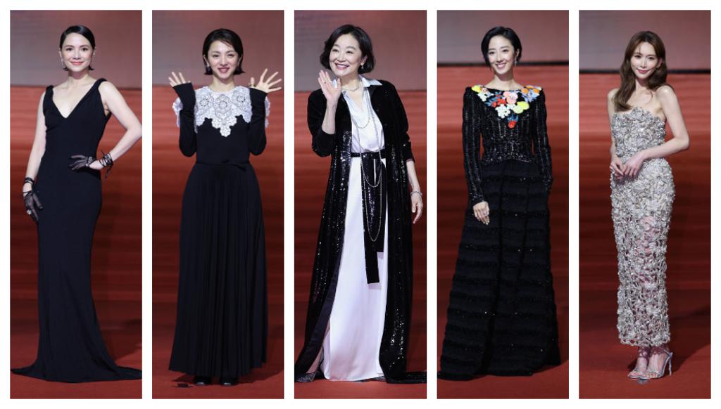 林青霞领衔 红毯五美齐聚金马奖
