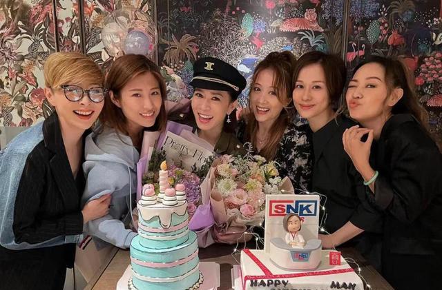 佘诗曼|众星庆祝佘诗曼48岁生日,七魔女只有她没嫁,前男友已是四宝爸