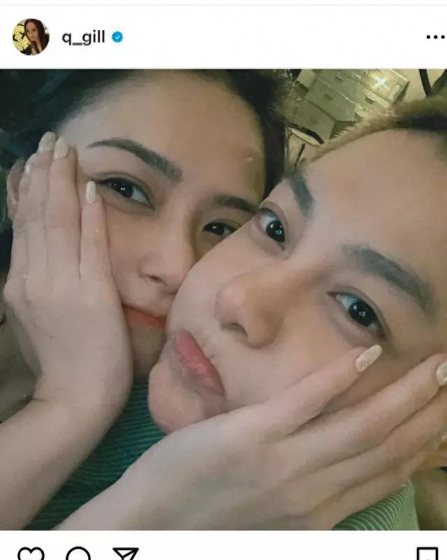 “女版陈冠希”与阿娇的恋情疑云：暧昧照片与手机壁纸引网友猜测