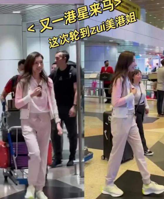 53岁李嘉欣现身马来西亚,笑出4层皱纹,颈部萎缩自然老去