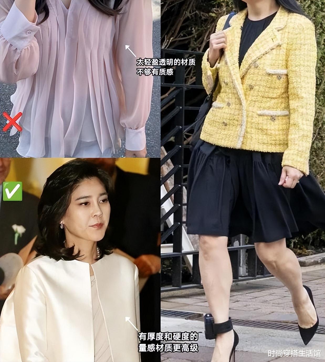 看了何超琼的穿搭，我悟了：裙不上膝、头发不过肩，才更优雅高级