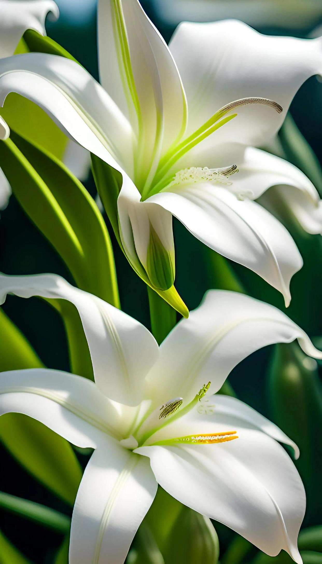 微距镜头下的百合花能有多美