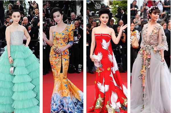 戛纳|范爷16套造型秀戛纳 虎背熊腰痘印十足