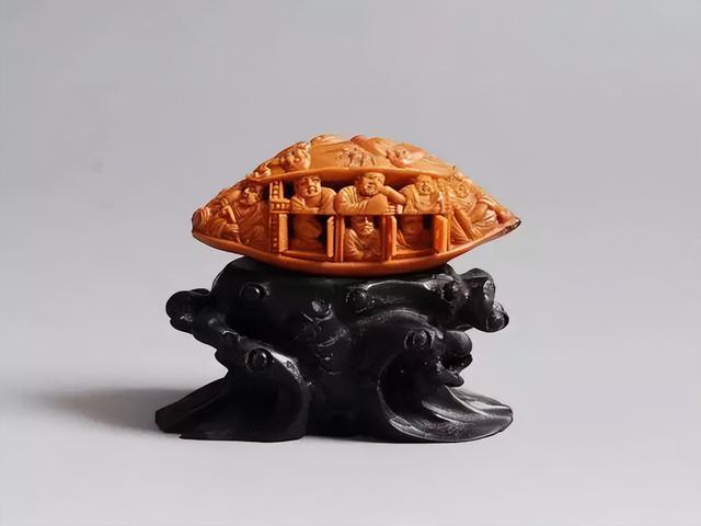 橄榄核雕|橄榄核,变紫了!能值多少钱?